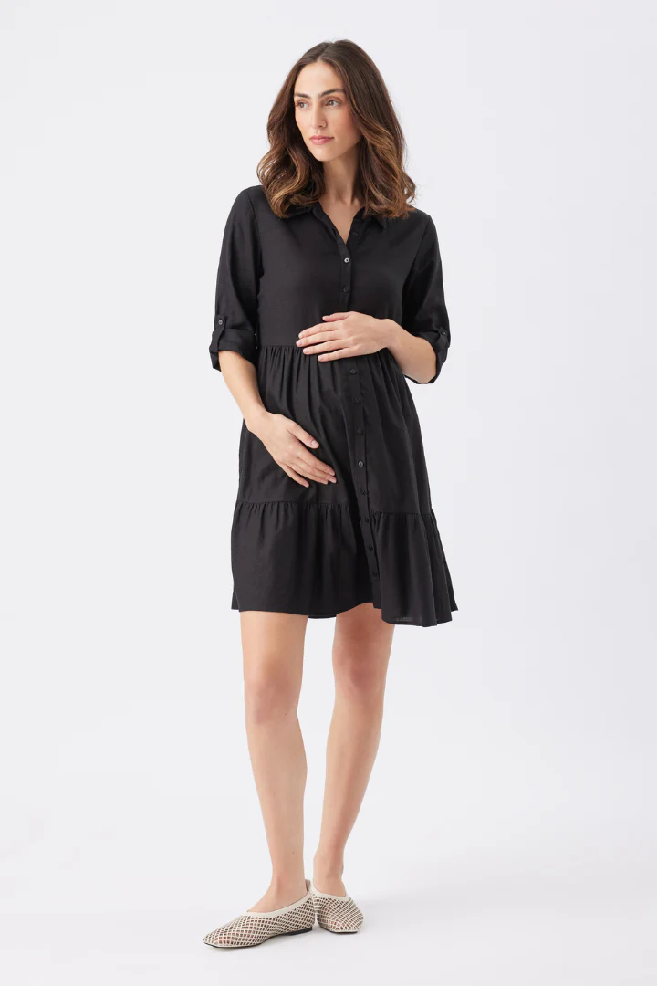 Adel Linen Dress - Image 6