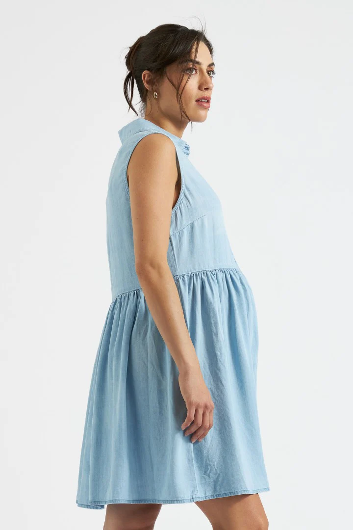 Bec Chambray Dress - Image 3