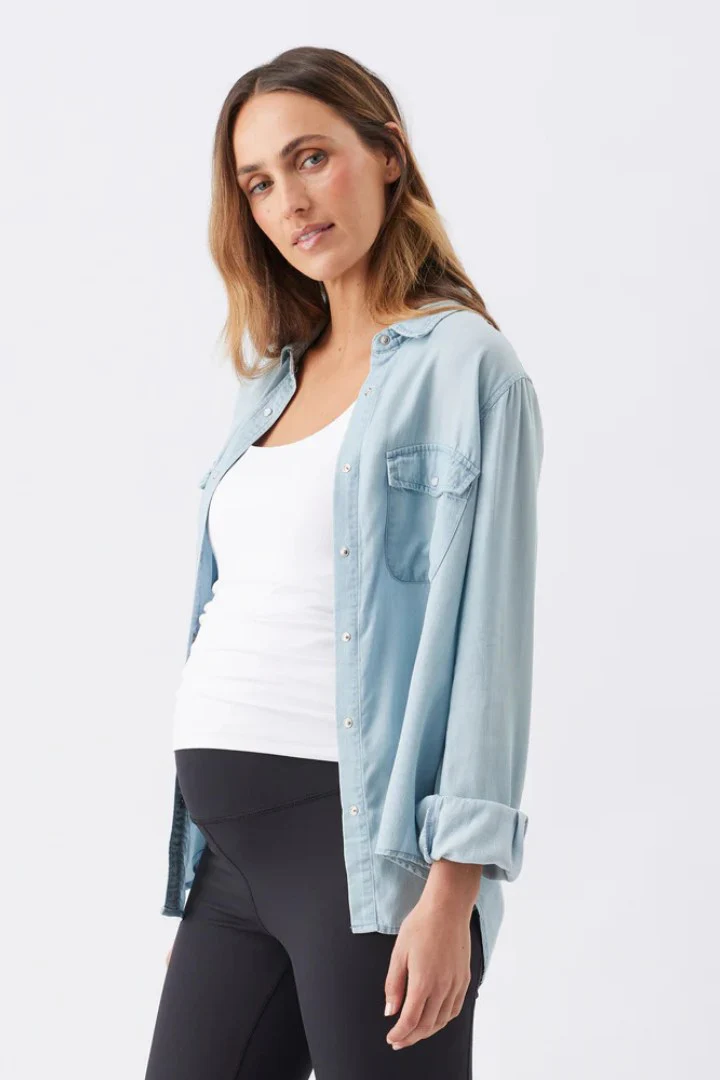 Bec Chambray Shirt - Image 4