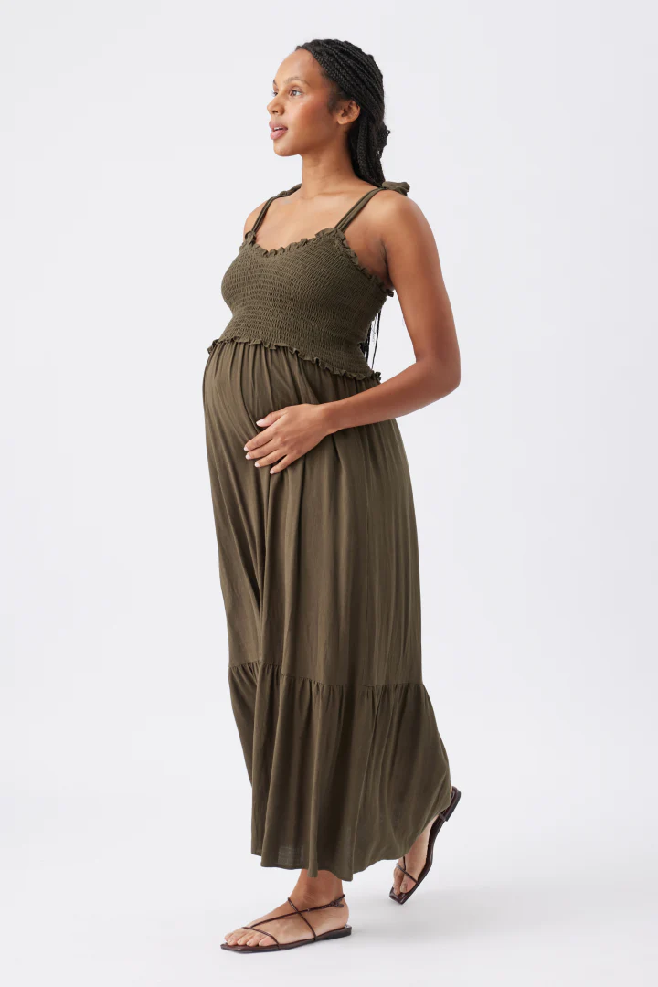 Brandi Shirred Dress - Image 4