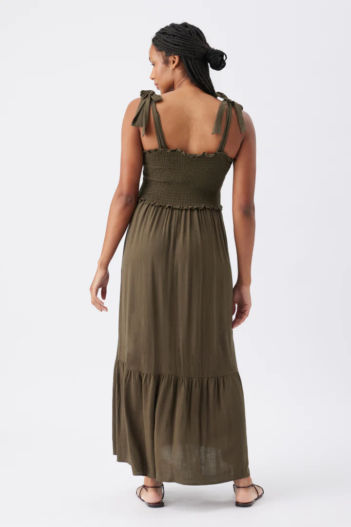Brandi Shirred Dress - Image 5