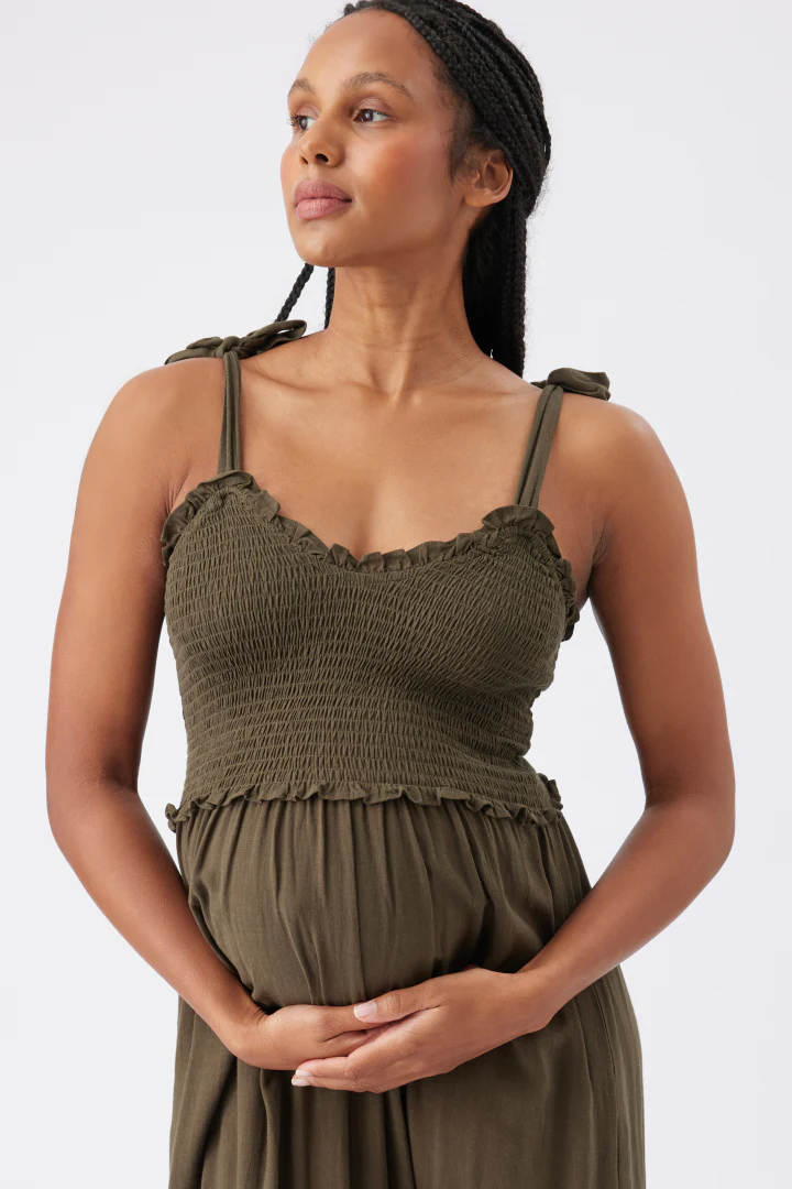 Brandi Shirred Dress - Image 6