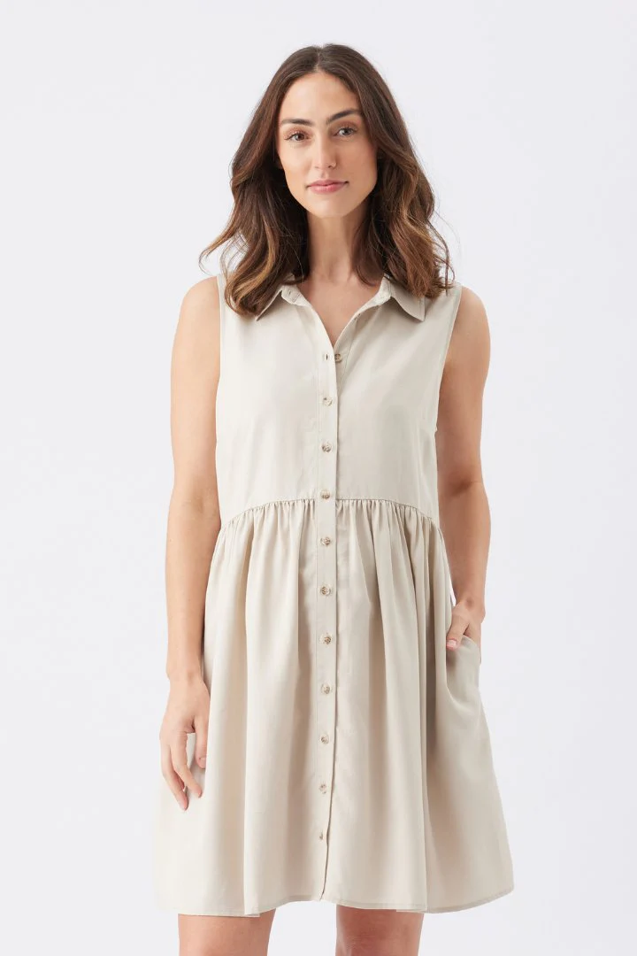 Chloe Tencel Dress - Image 6
