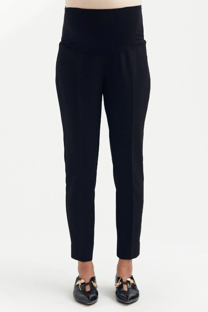 Waffle Slim Fit Ankle Trouser - Image 3