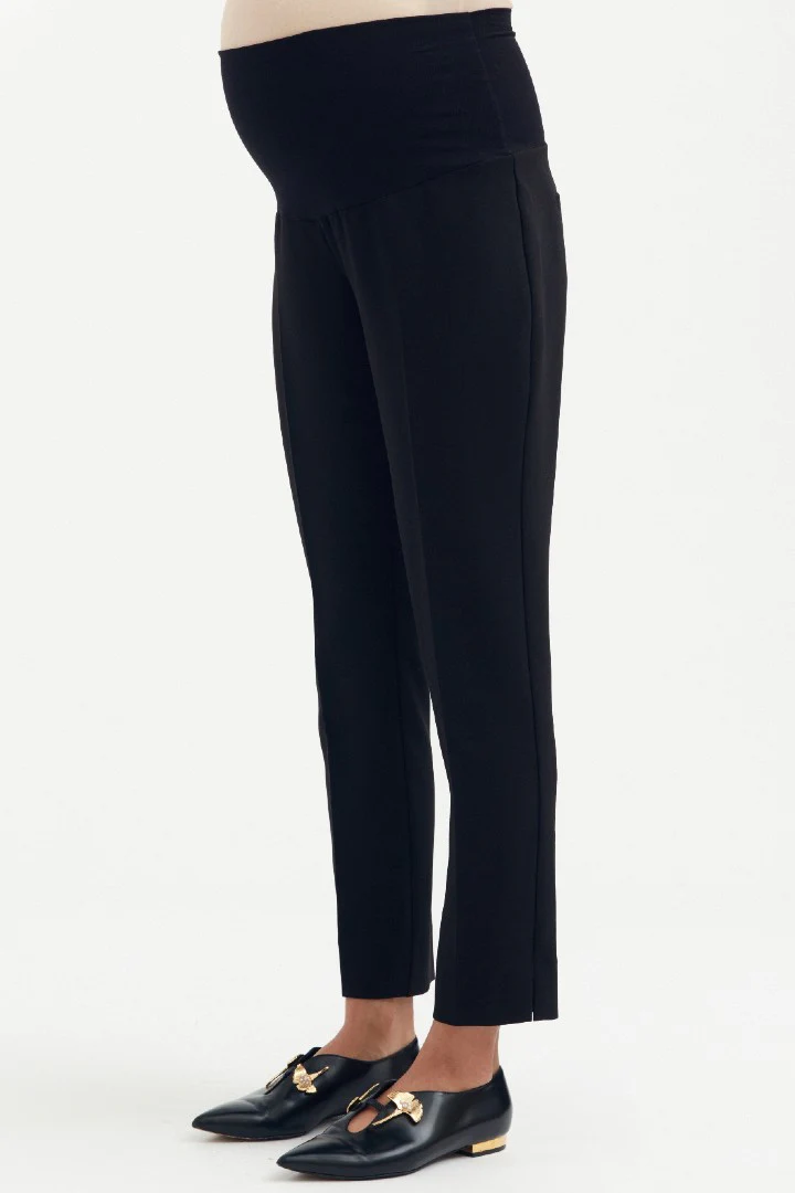 Waffle Slim Fit Ankle Trouser - Image 4