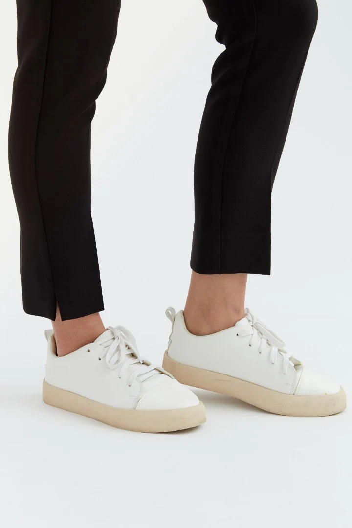 Waffle Slim Fit Ankle Trouser - Image 8