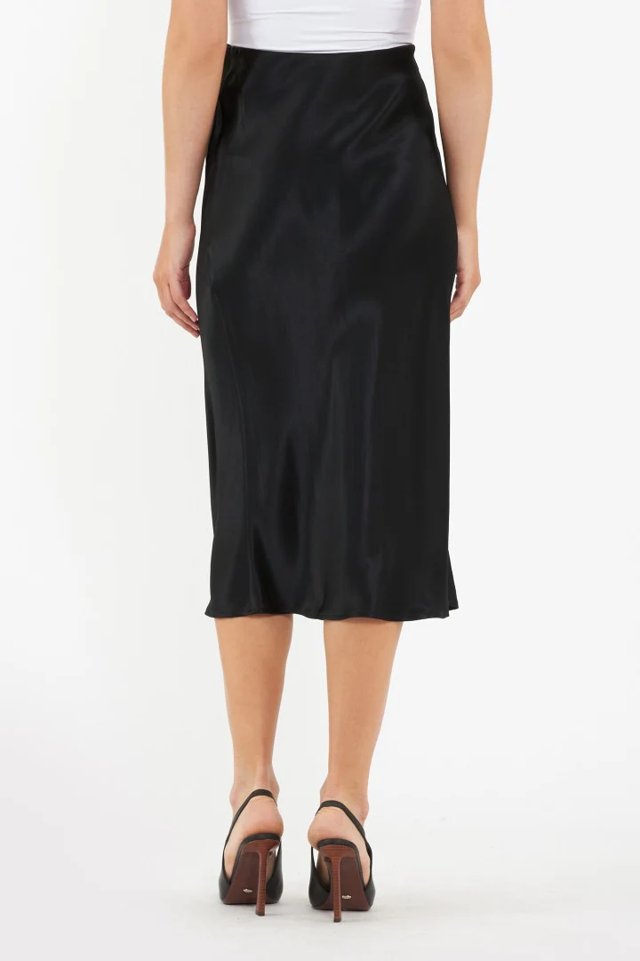 Crystal Satin Skirt - Image 4