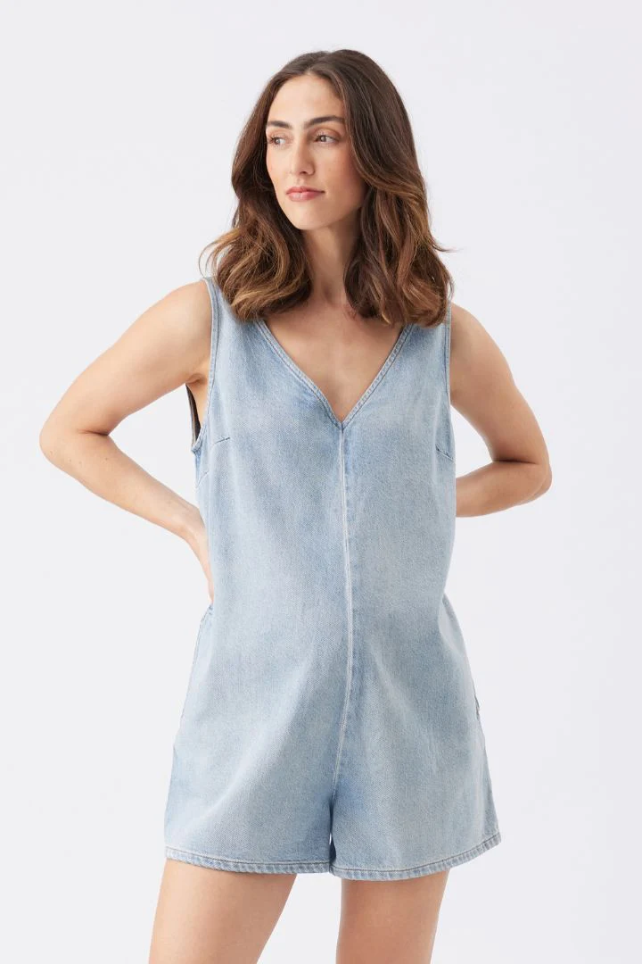 Fenix Denim Playsuit - Image 4