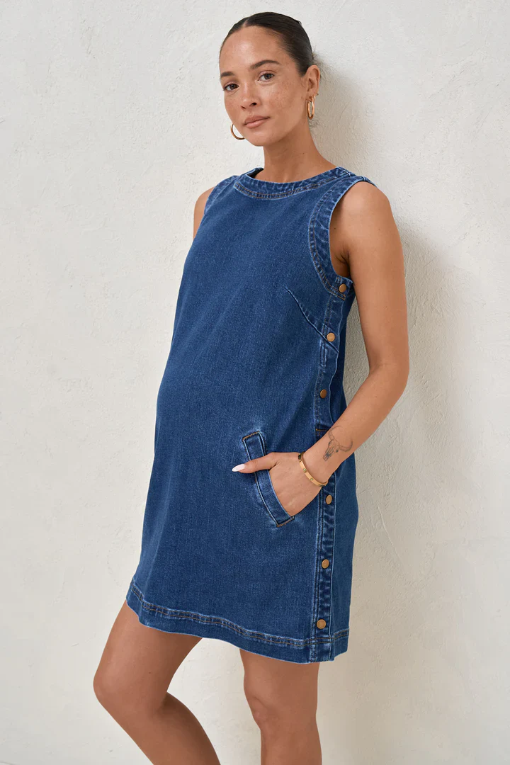 Short Story Denim Dress