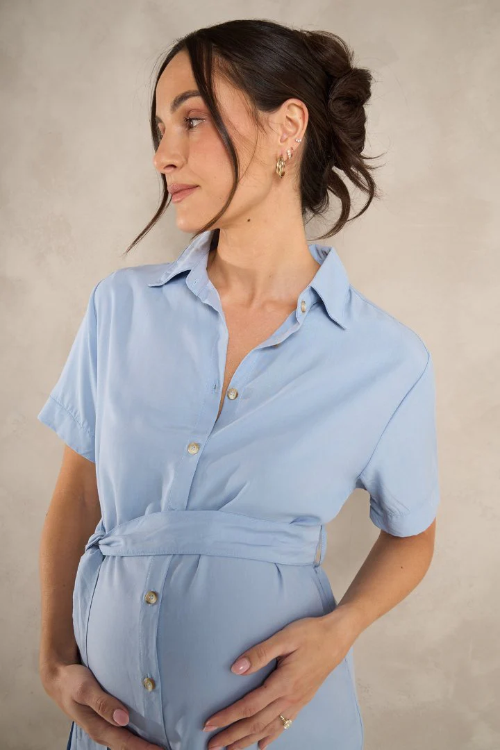 Blyth Maxi Shirt Dress - Image 5
