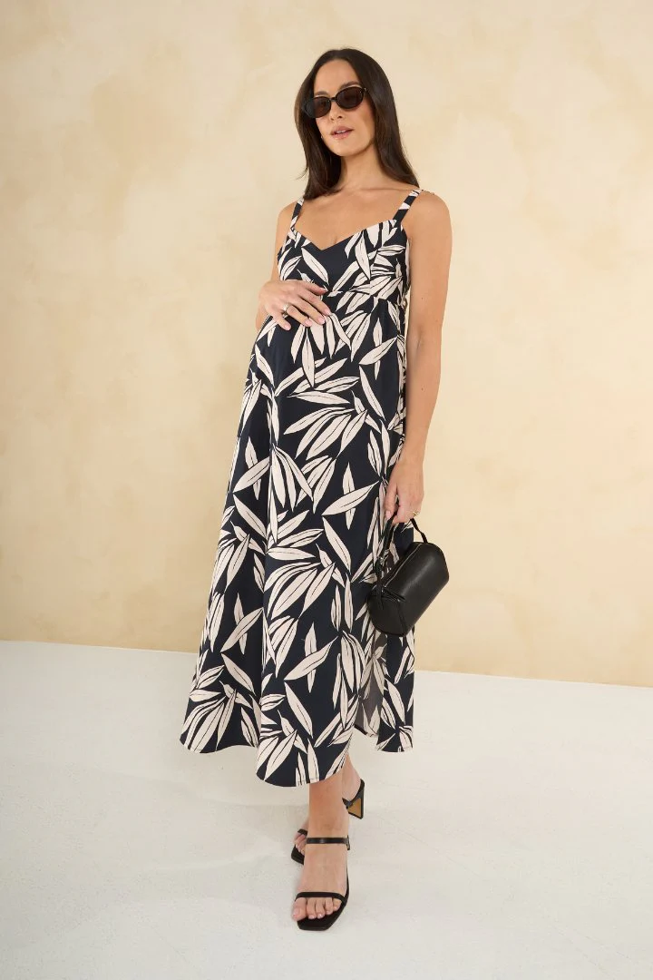 Aurora Cotton Midi Dress
