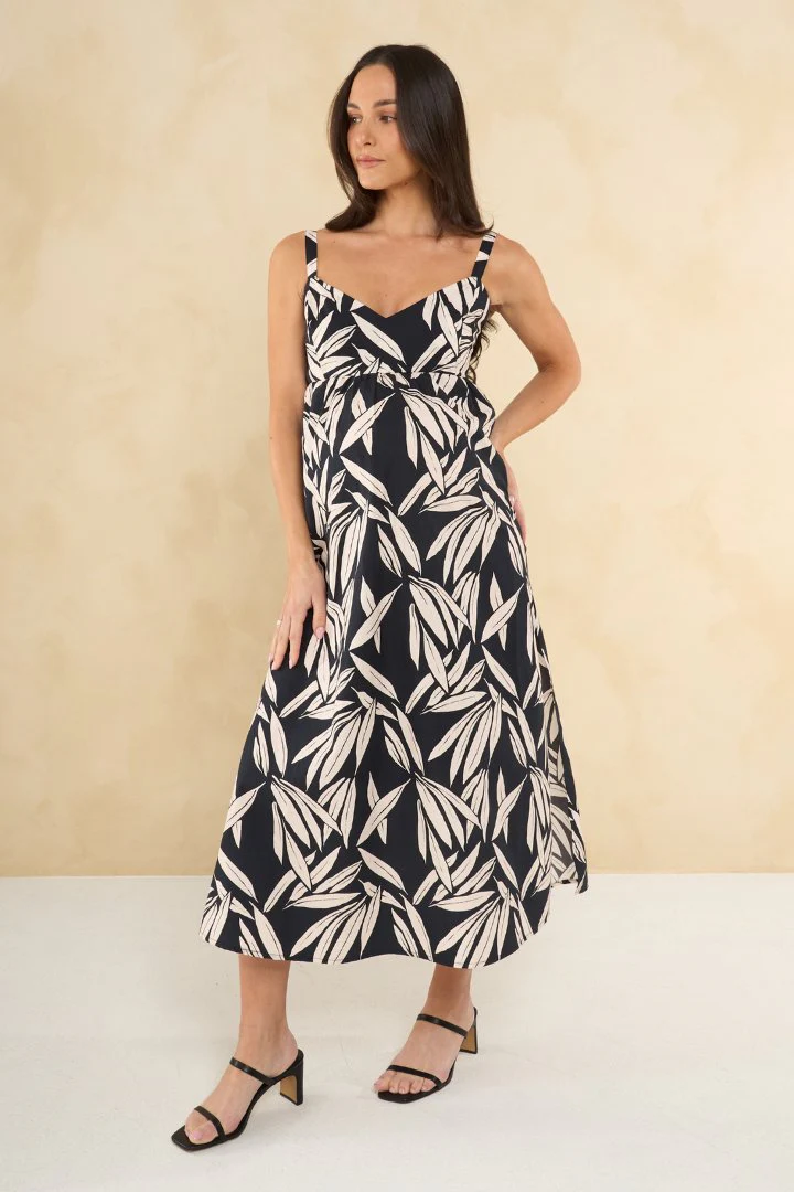 Aurora Cotton Midi Dress - Image 10