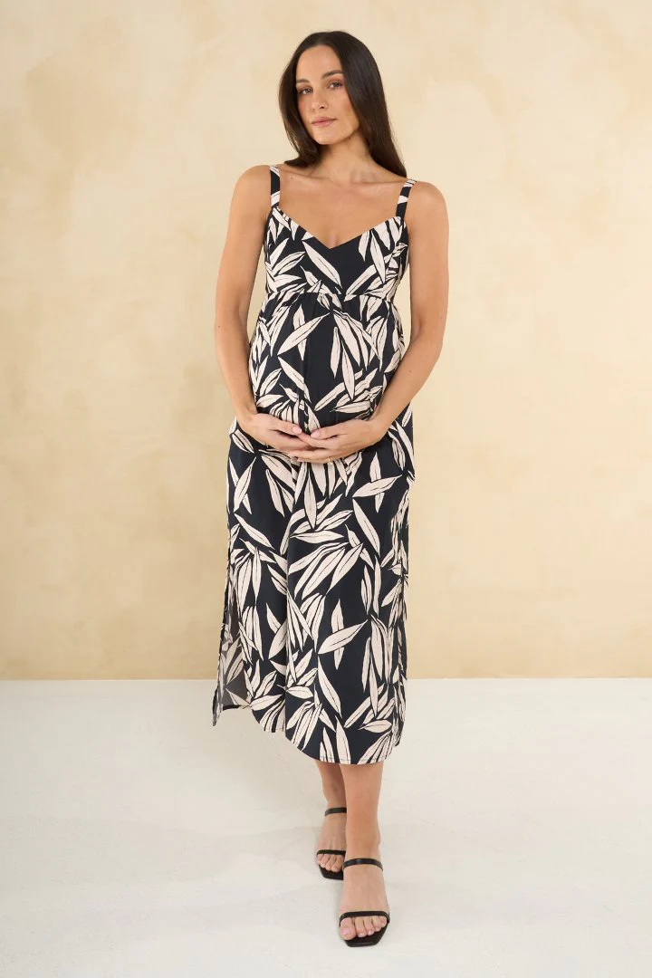Aurora Cotton Midi Dress - Image 3