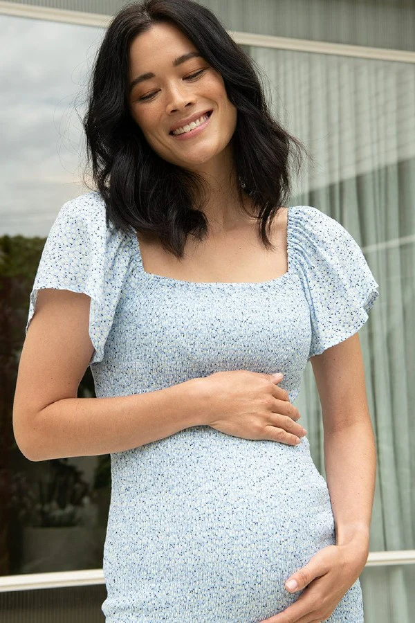 Selma Shirred Dress - Image 4