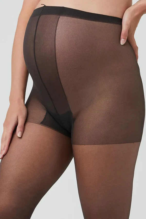 Sheer 20 Denier Maternity Tights - Image 4