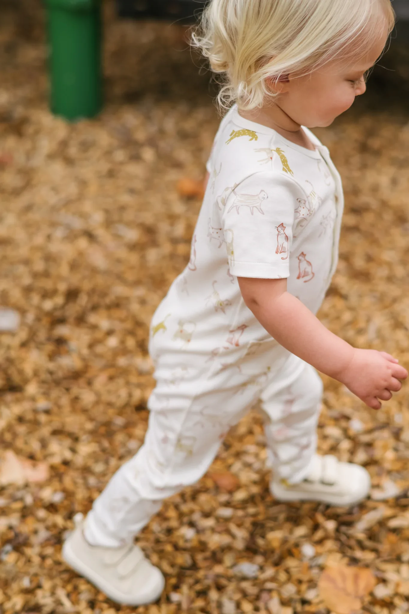 Short Sleeve Henley Romper - Image 4