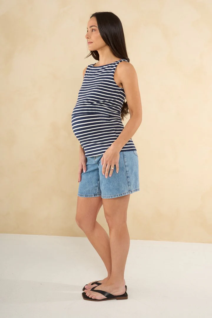 Jules Stripe Nursing Tank - Image 6