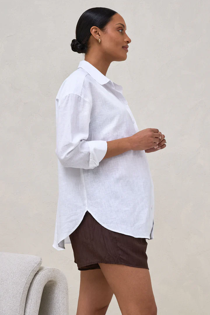Timeless Relaxed Linen Shirt - Image 3