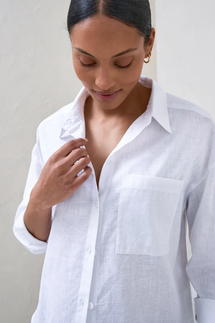 Timeless Relaxed Linen Shirt - Image 5