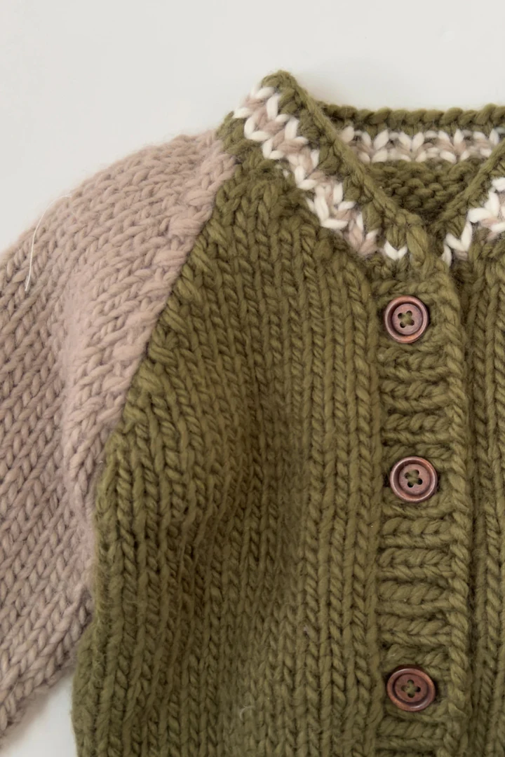 Varsity Baby Cardigan - Image 3